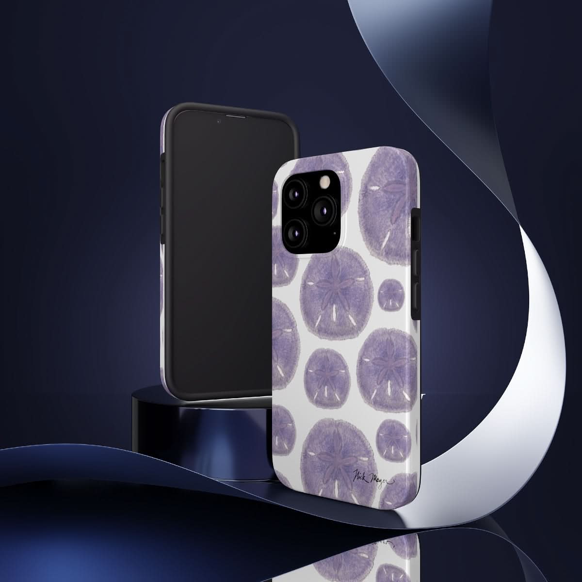 Purple Sand Dollars Phone Case (iPhone)