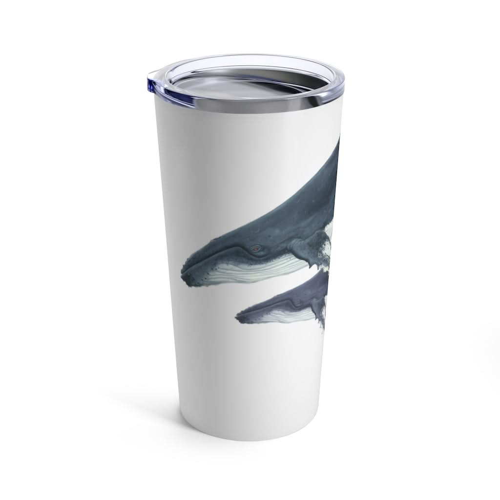 Mother & Calf Humpback, 20 oz Steel Tumbler