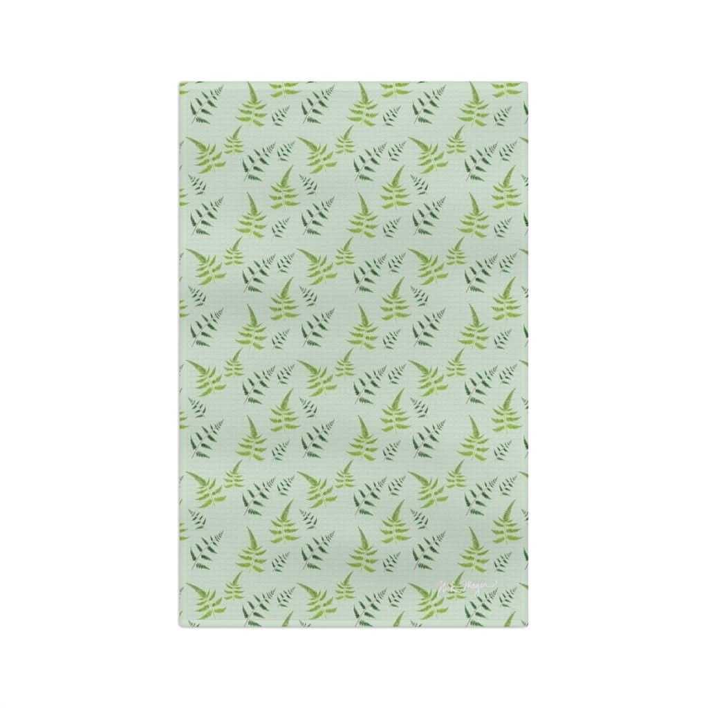 Green Ferns Soft Kitchen Towel