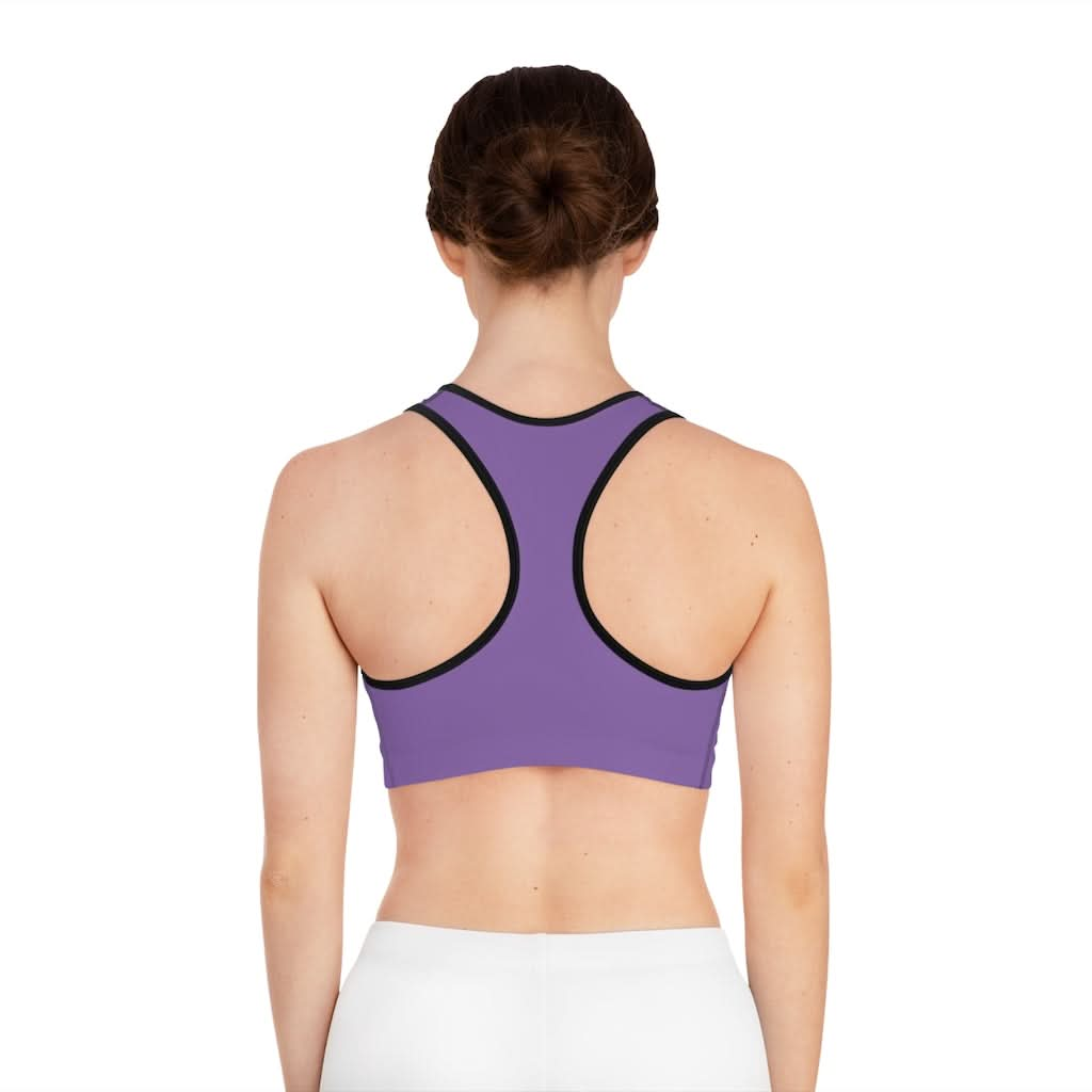 Purple Sports Bra