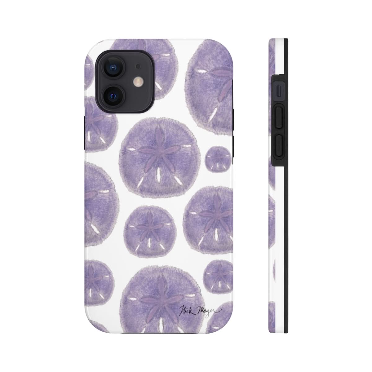 Purple Sand Dollars Phone Case (iPhone)