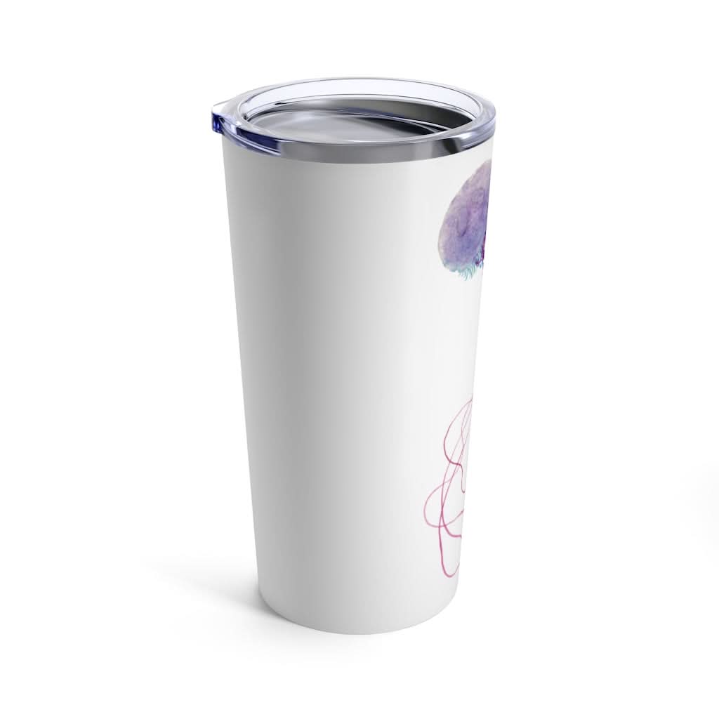 Purple Jellyfish 1, 20 oz Steel Tumbler