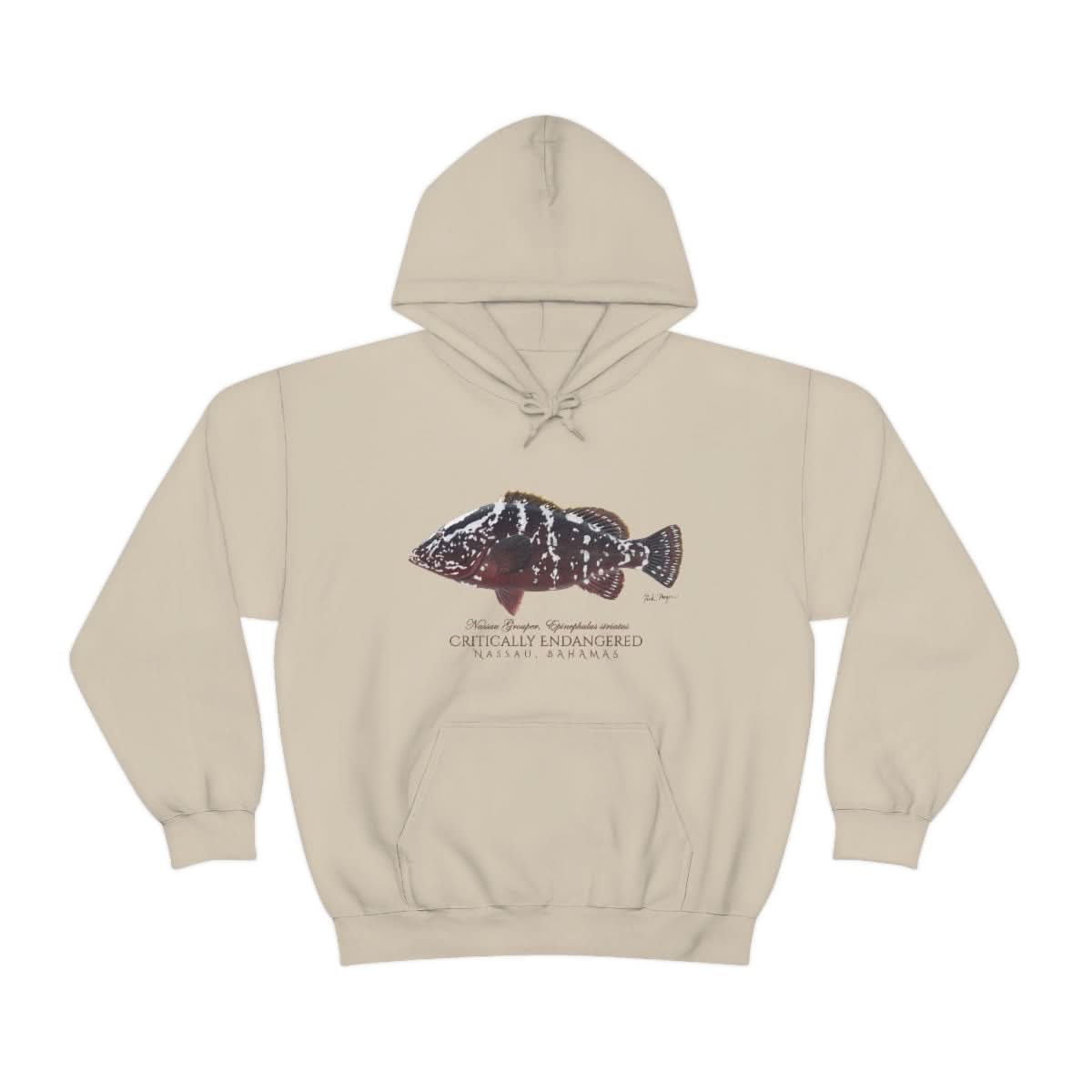 Endangered Nassau Grouper Warm Hoodie