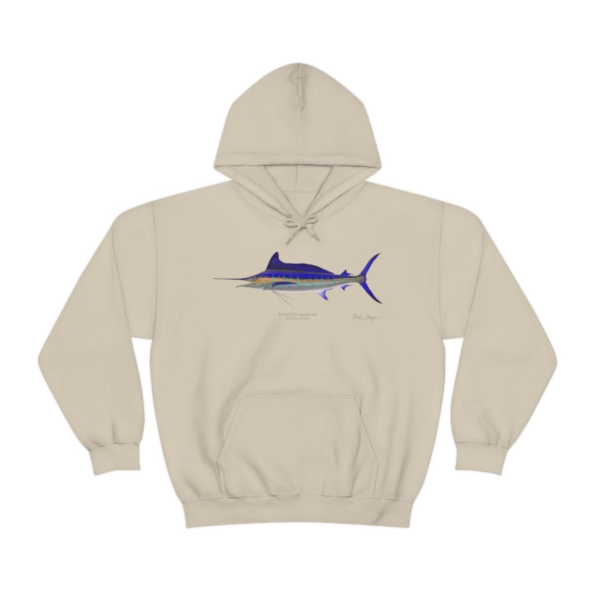 Striped Marlin Warm Hoodie