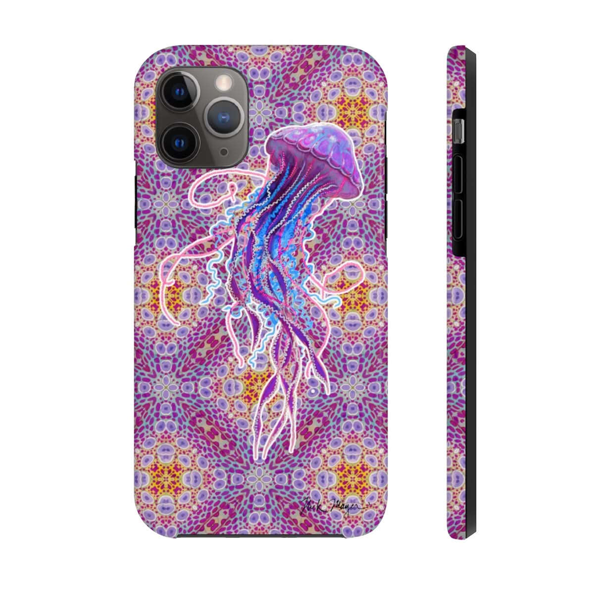 Psychedelic Jellyfish II Phone Case (iPhone)