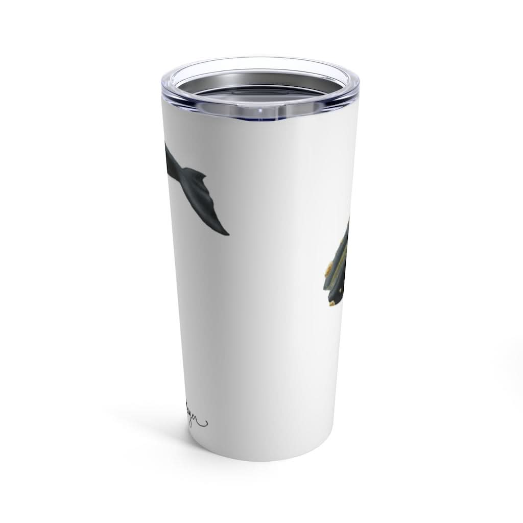 Mother & Baby Right Whale, 20 oz Steel Tumbler