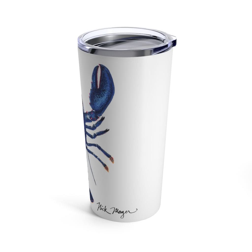 Blue Lobster 3, 20 oz Steel Tumbler