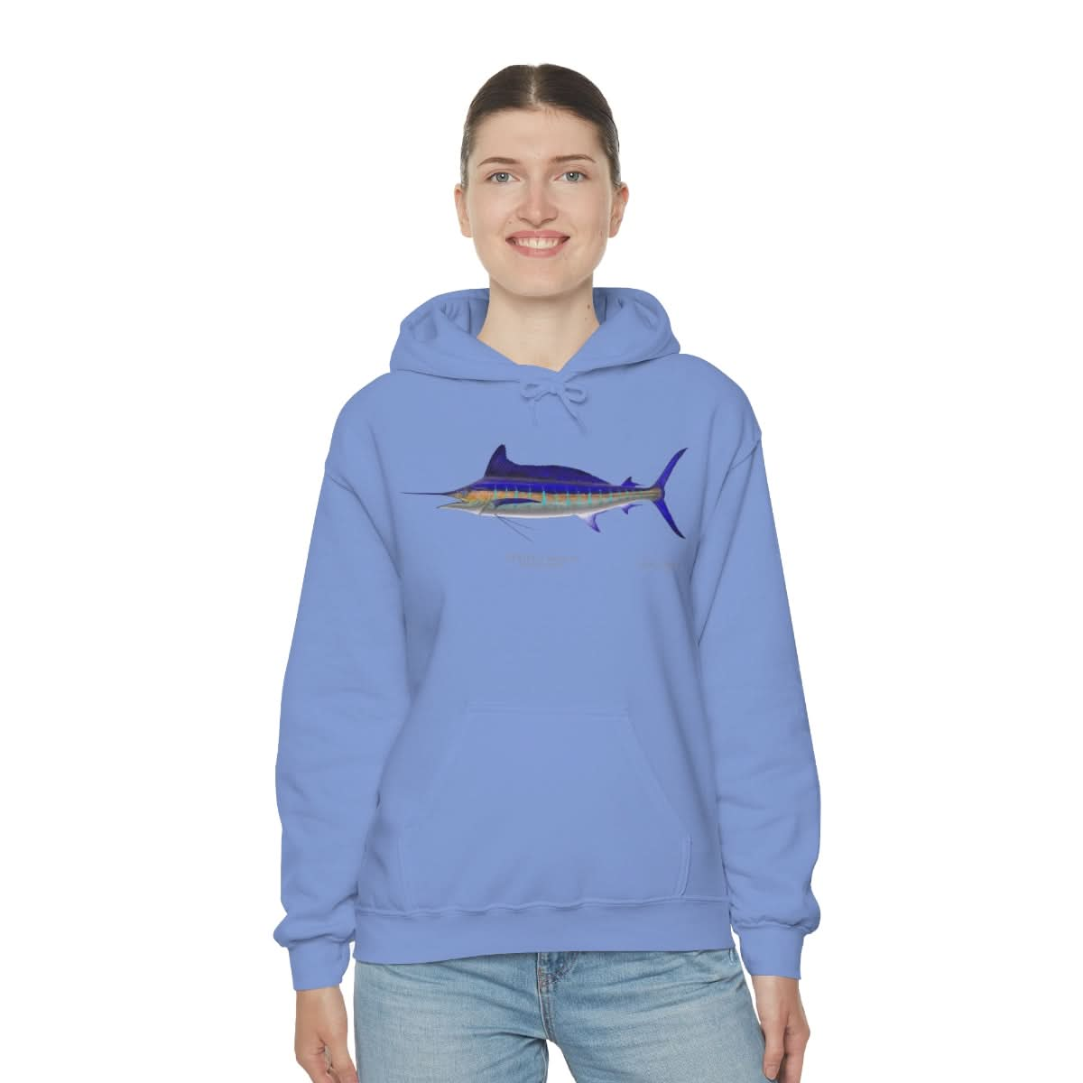 Striped Marlin Warm Hoodie