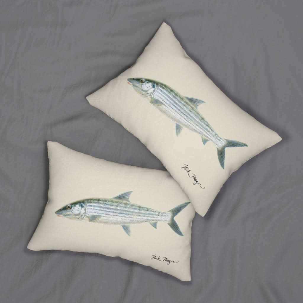 Bonefish Throw Pillow