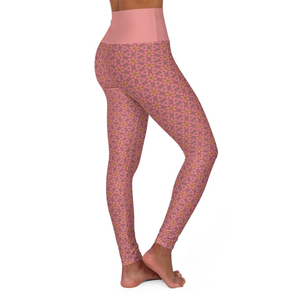 Estuary Seahorse High Waisted Yoga Leggings