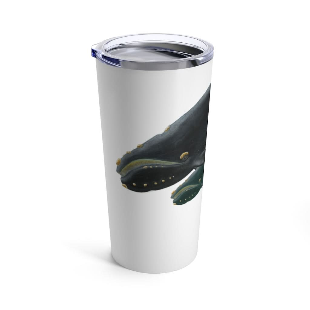 Mother & Baby Right Whale, 20 oz Steel Tumbler