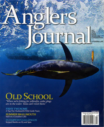 Mackerel Painting Featured in Summer Issue of Anglers Journal Magazine