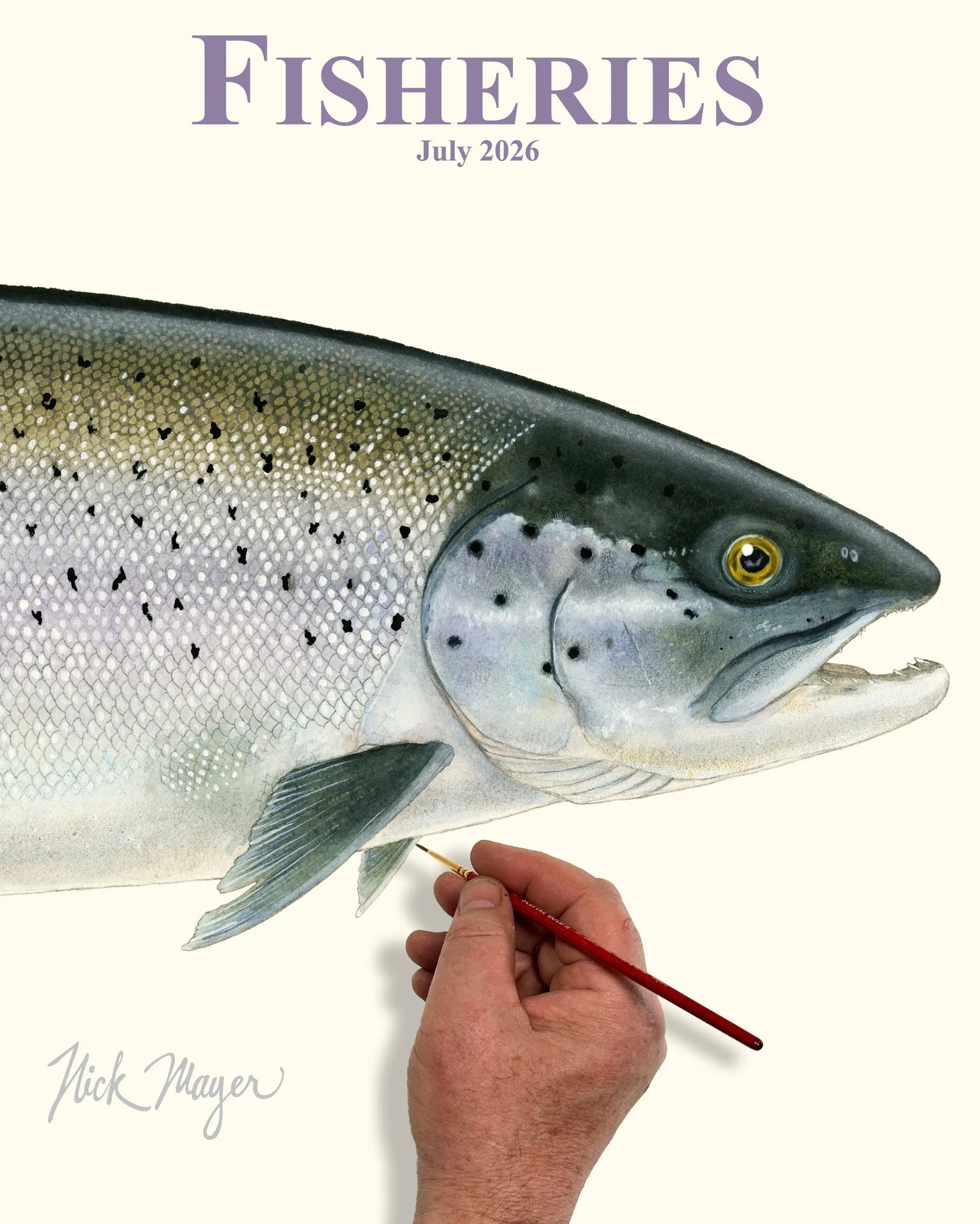 Cover Art, Feature Article & New Partnership with American Fisheries Society