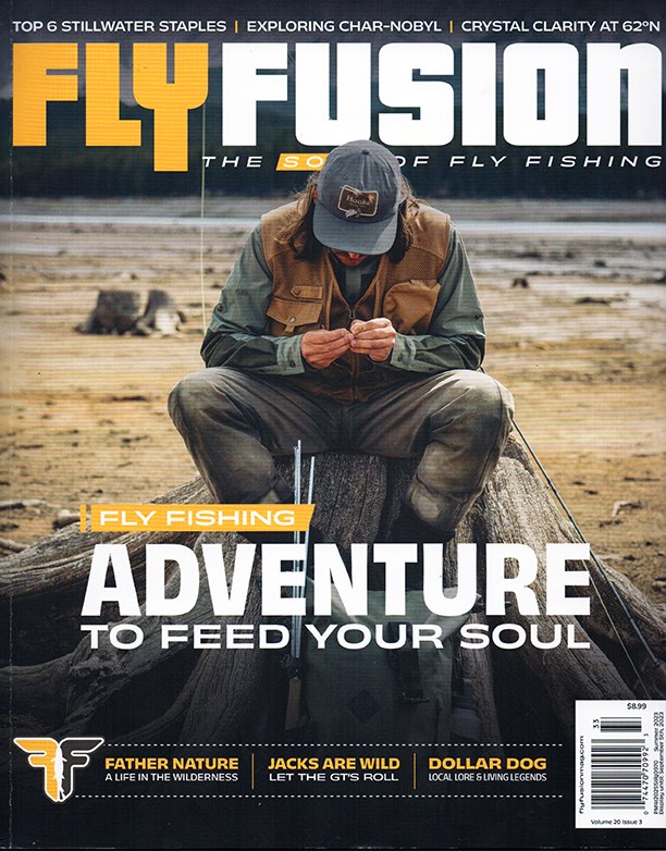 Fly Fusion Fishing Magazine Cover