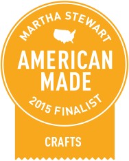 Nick Mayer Art is selected as a Finalist in the 2015 Martha Stewart American Made Competition