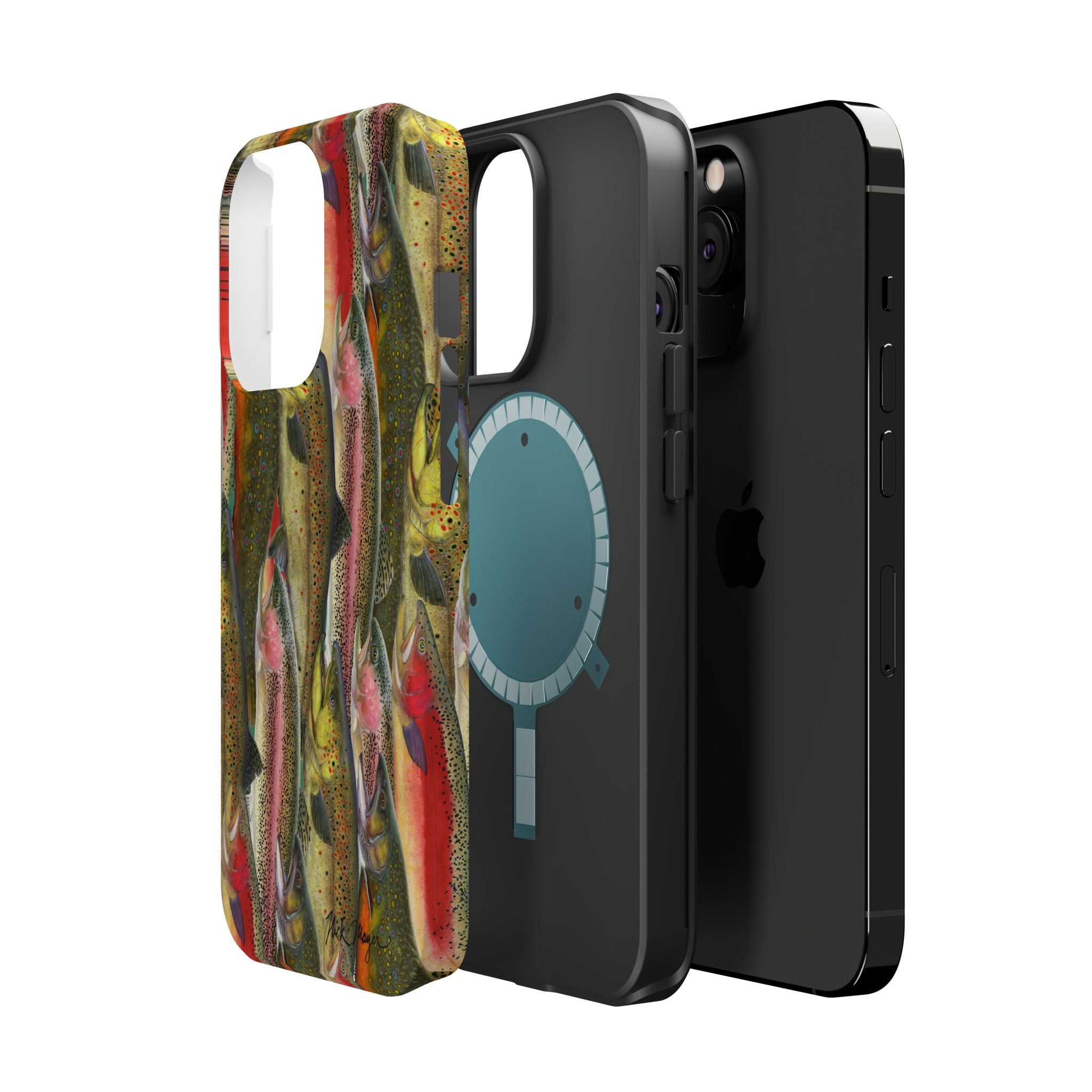 Trout Angler MagSafe iPhone Case