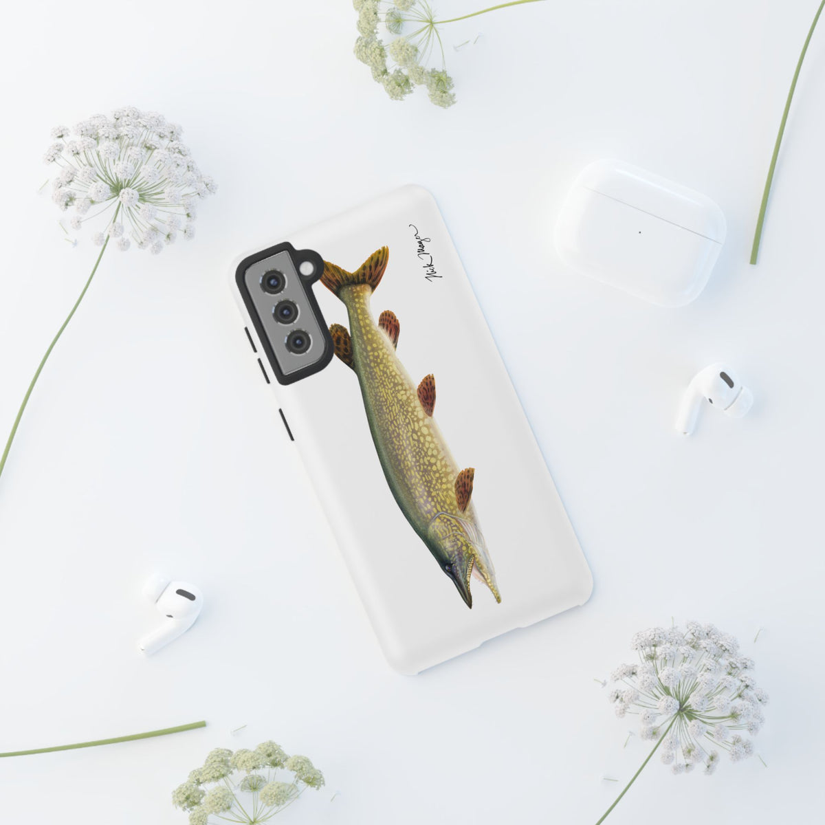 Copy of Northern Pike Phone Case (Samsung) Printify