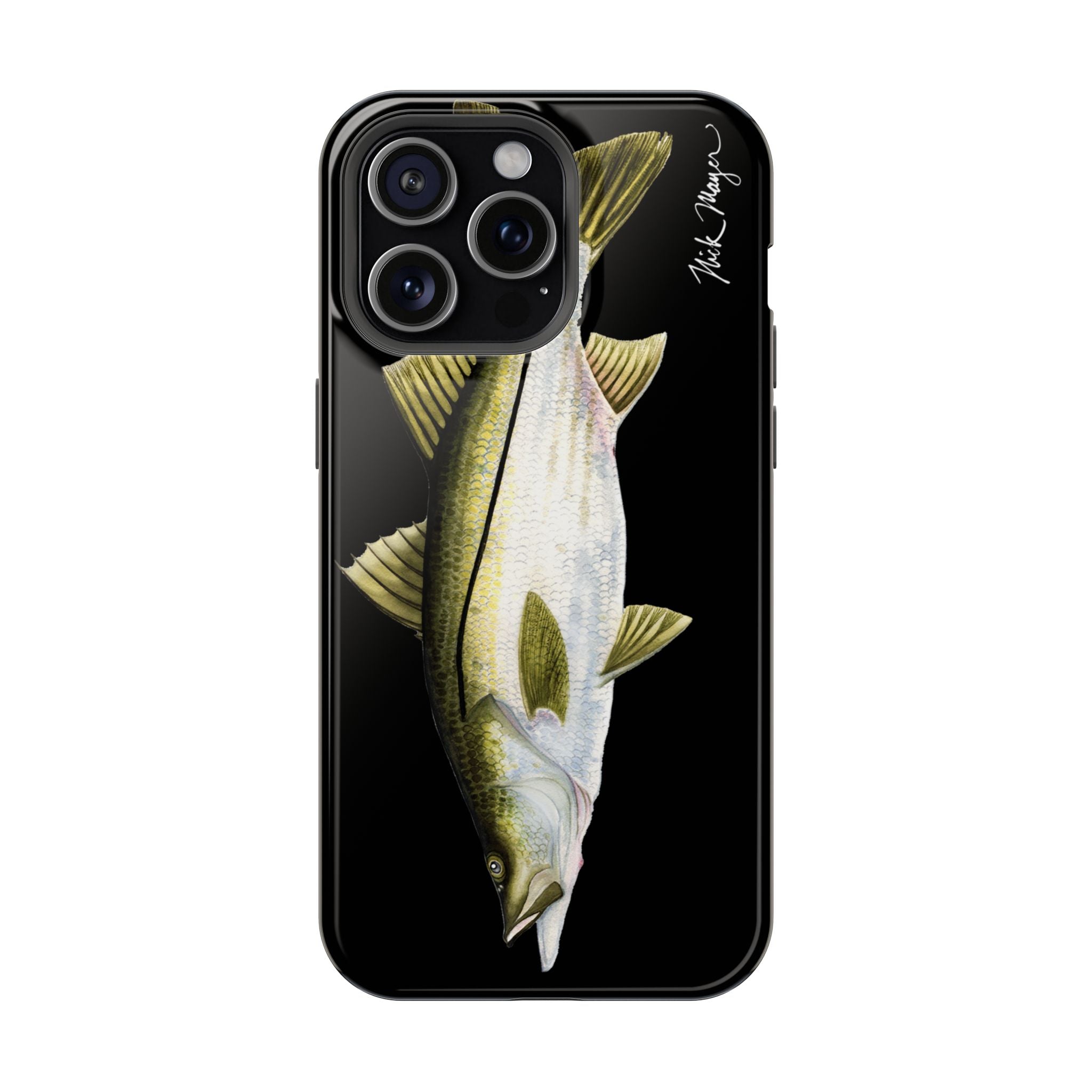 Snook MagSafe Black iPhone Case