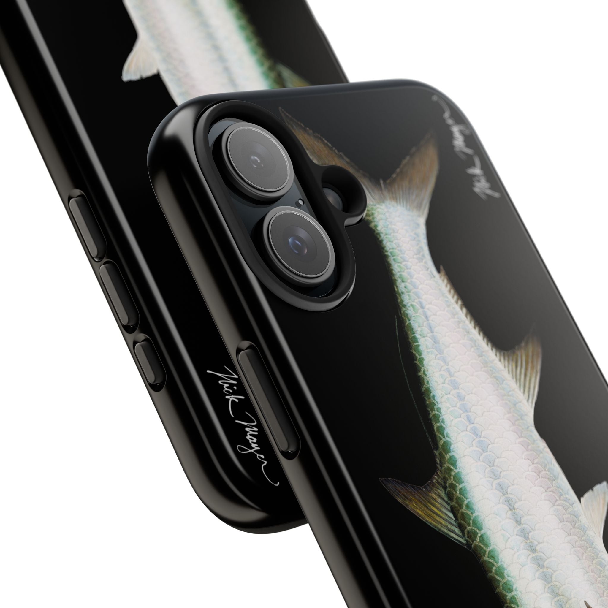 Tarpon Black Phone Case (iPhone)