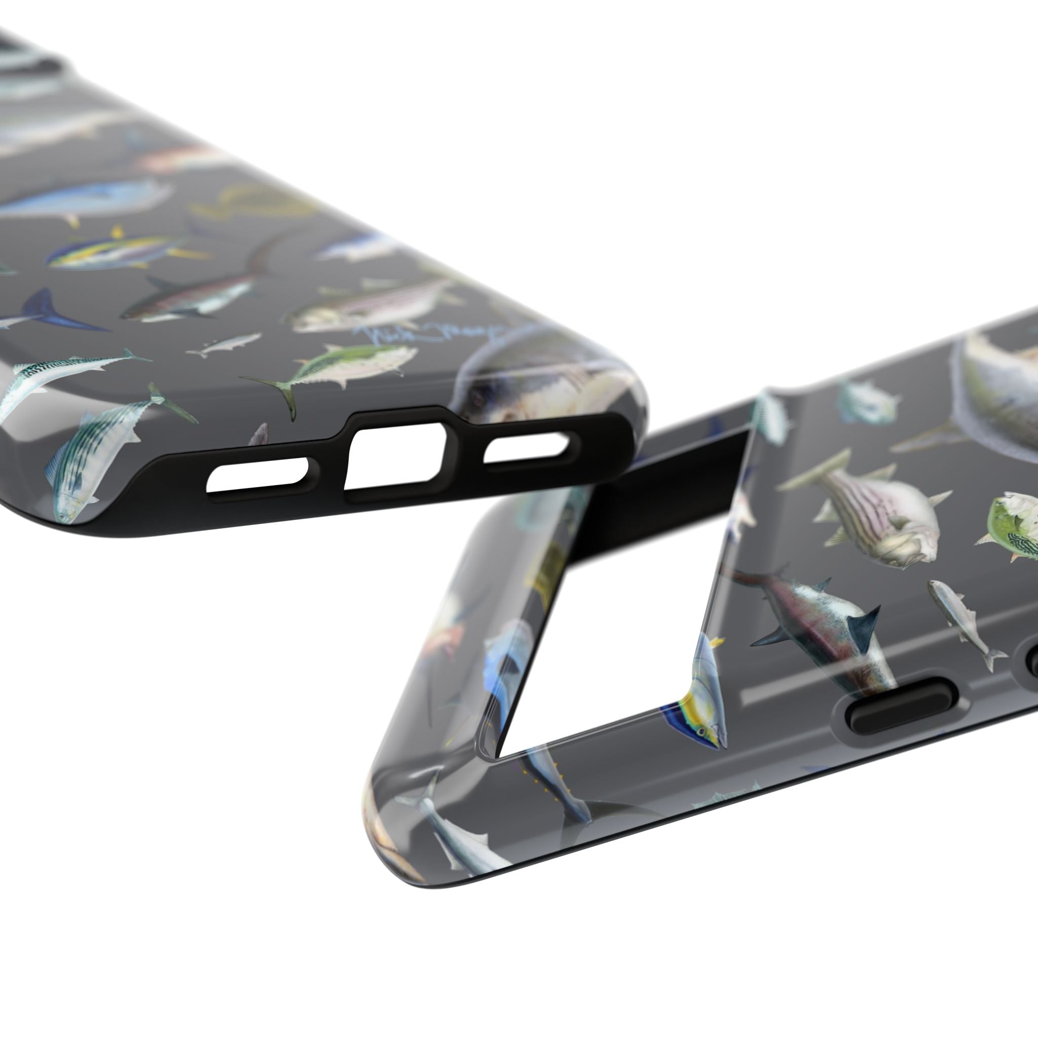 New England Offshore Fish Grey Phone Case, NEW!  (Samsung)