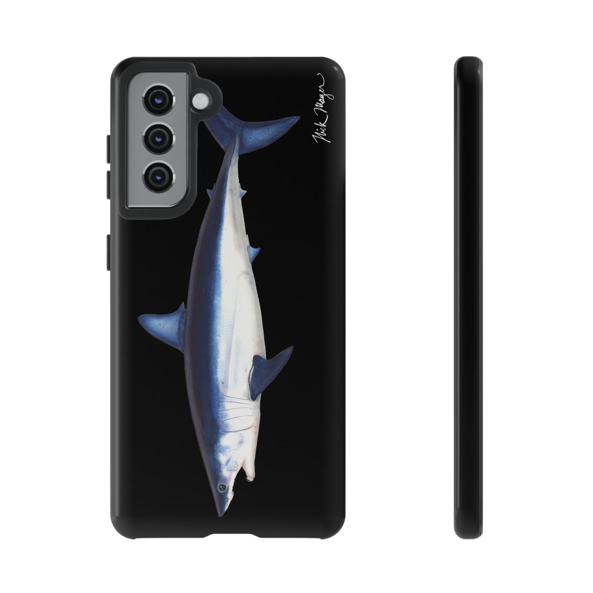 Mako Shark Black Phone Case (Samsung)