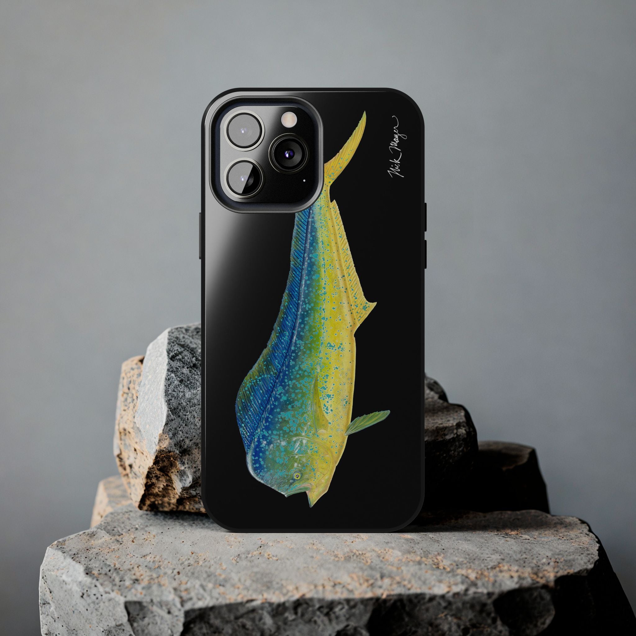 Bull Mahi Black Phone Case (iPhone)