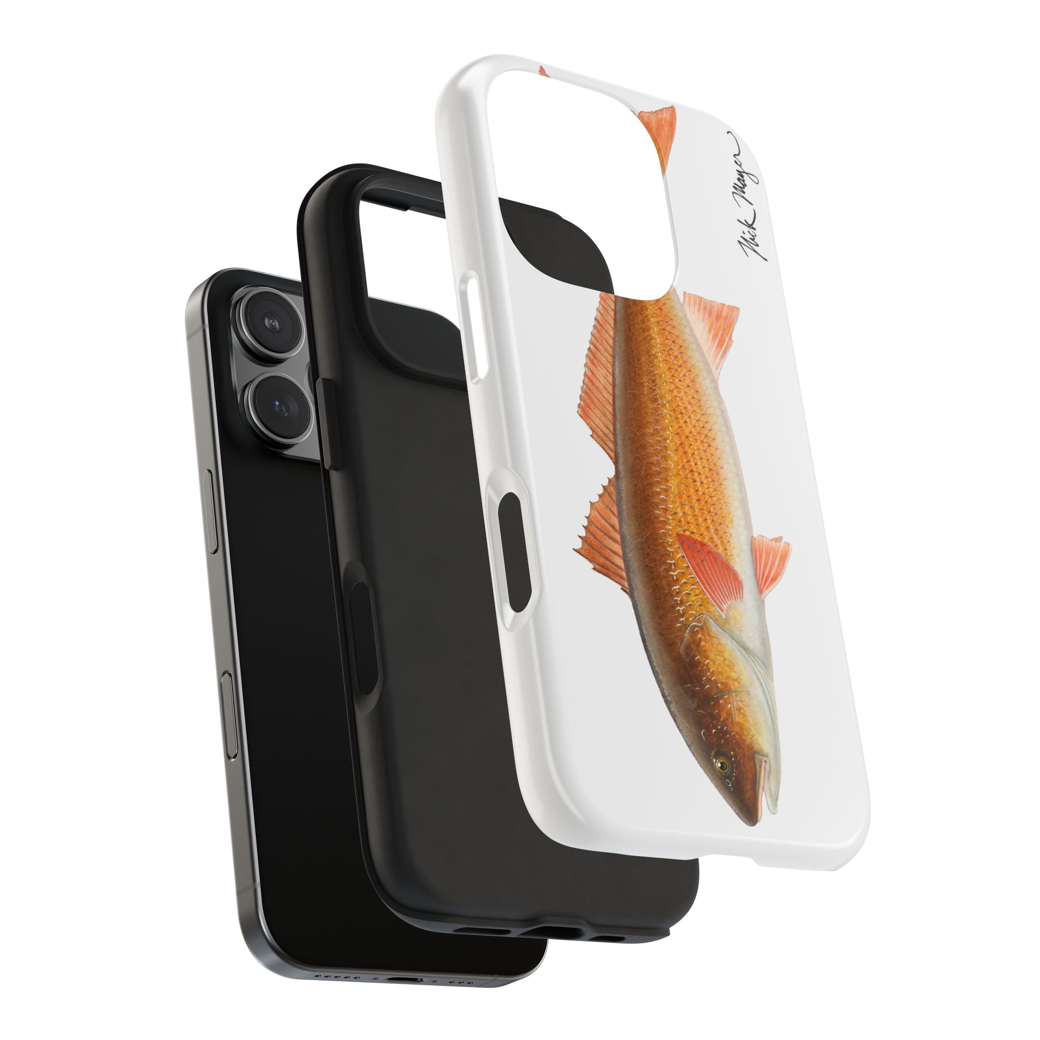 Redfish White Phone Case (iPhone)