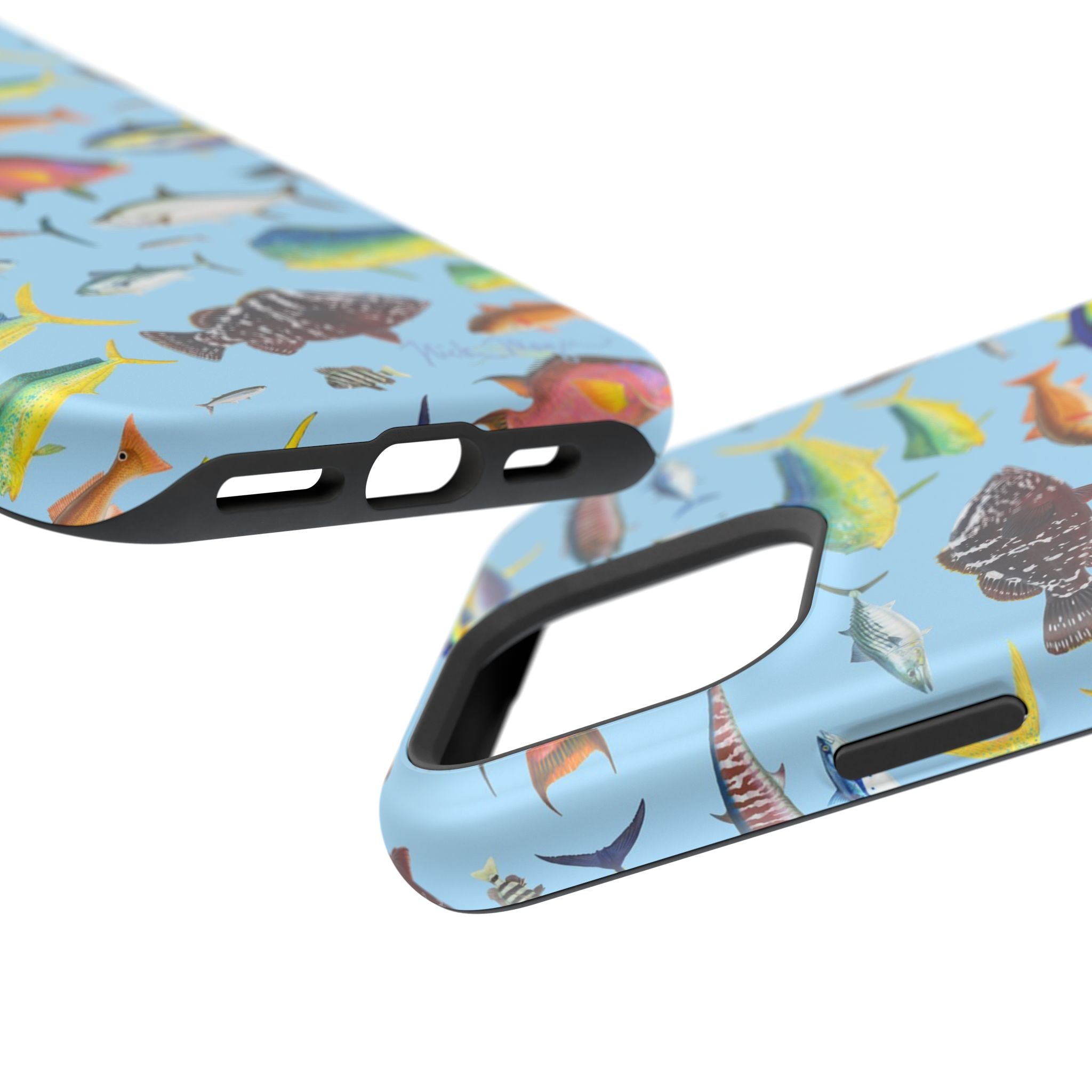 Southern Offshore Fish Blue MagSafe iPhone Case