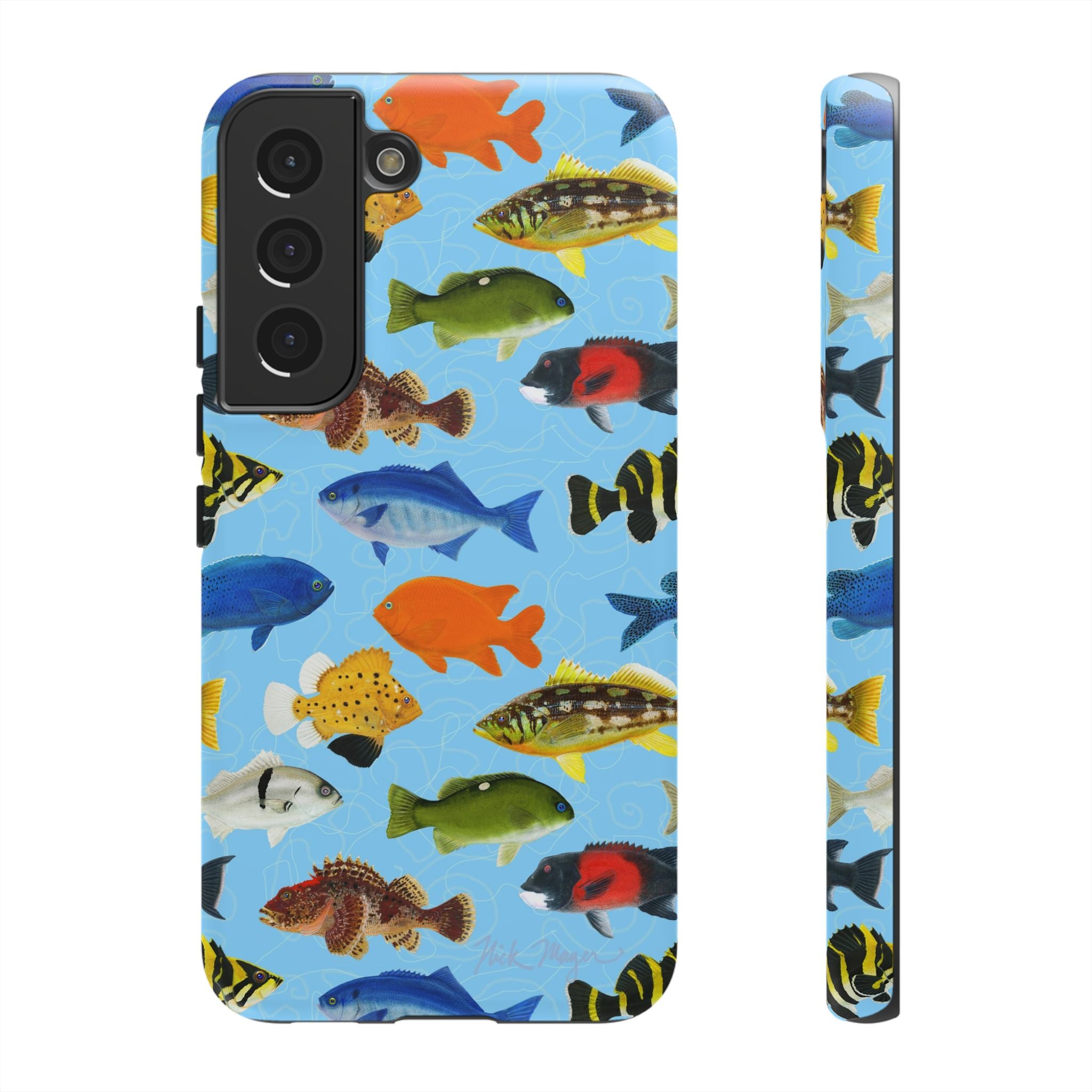 NEW California Fish Blue Phone Case (Samsung)