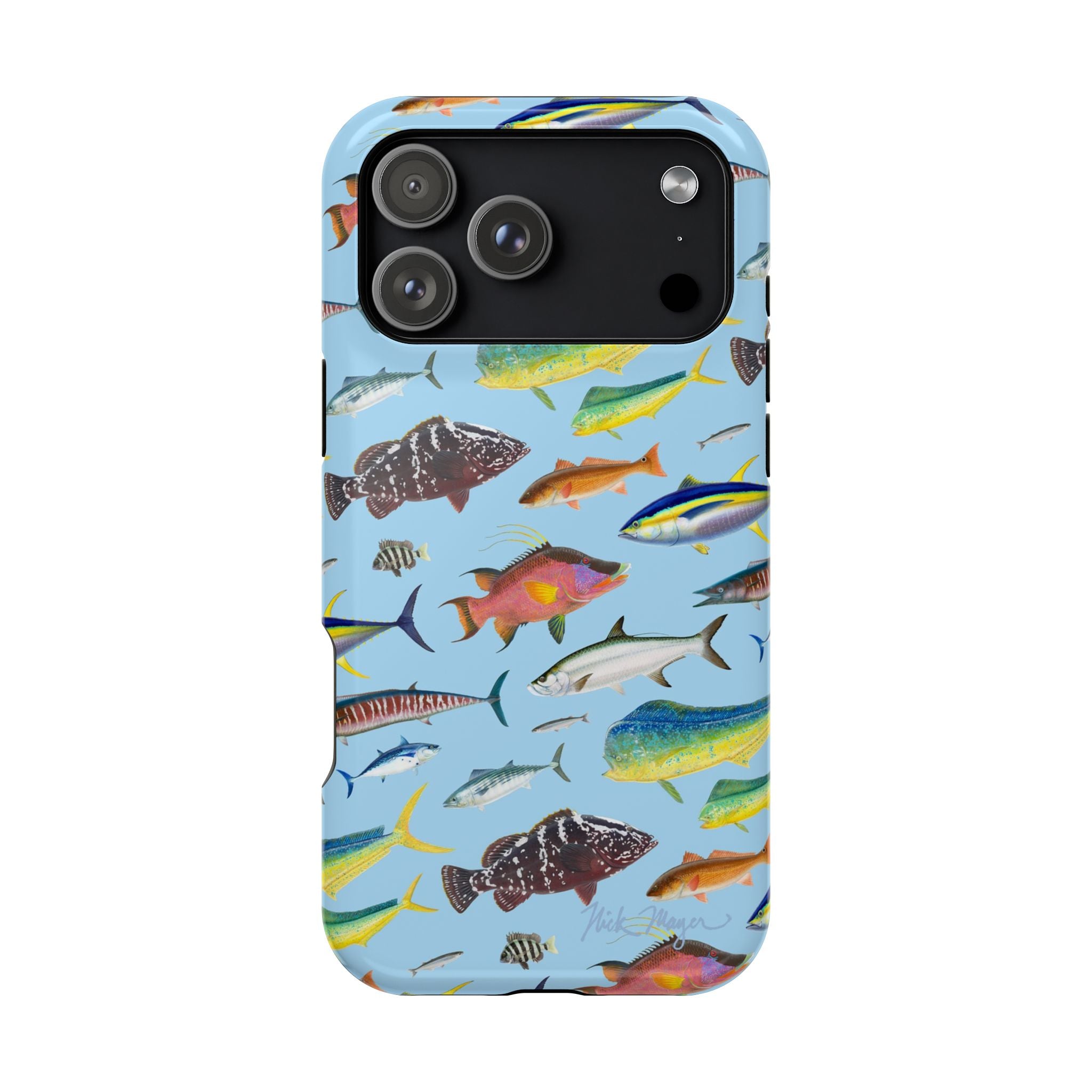 Southern Offshore Fish Blue MagSafe iPhone Case