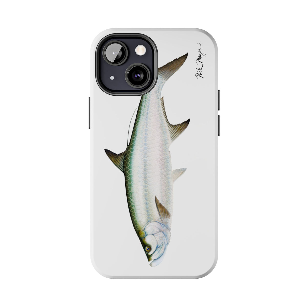Tarpon White Phone Case (iPhone) Printify