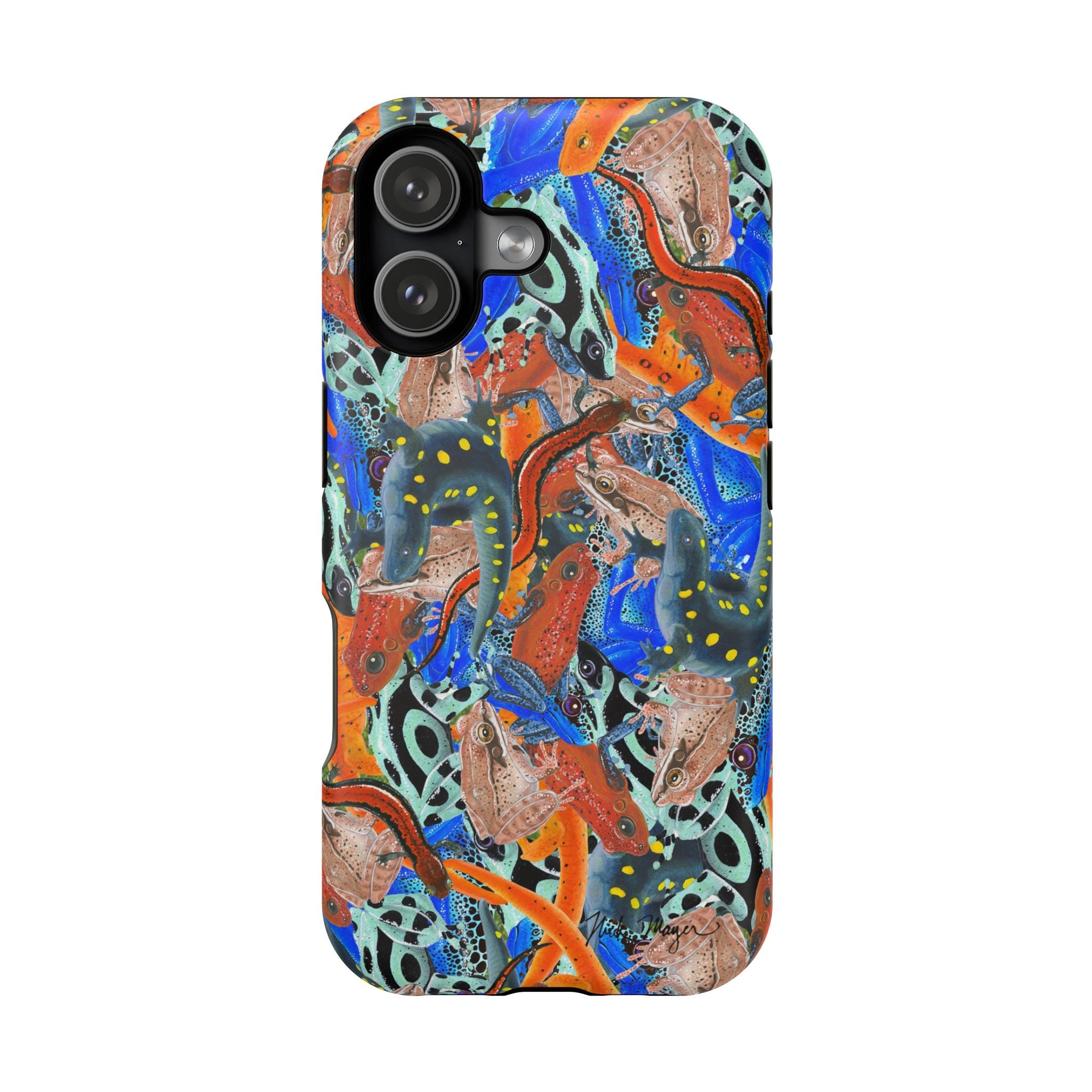 Frogs and Salamanders MagSafe iPhone Case