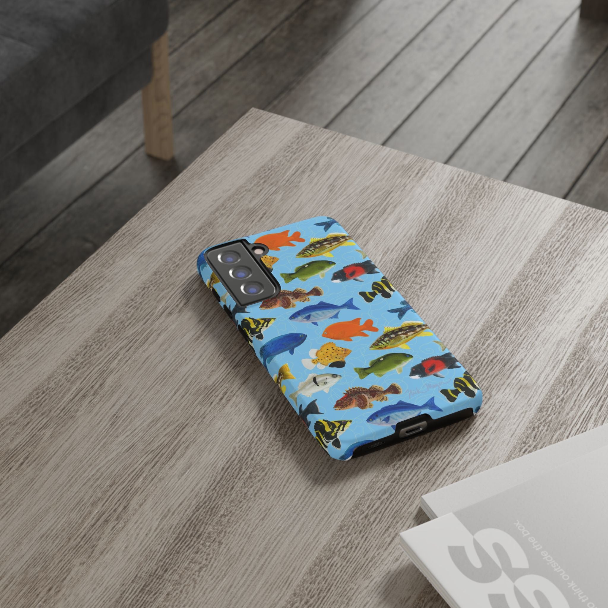 NEW California Fish Blue Phone Case (Samsung)