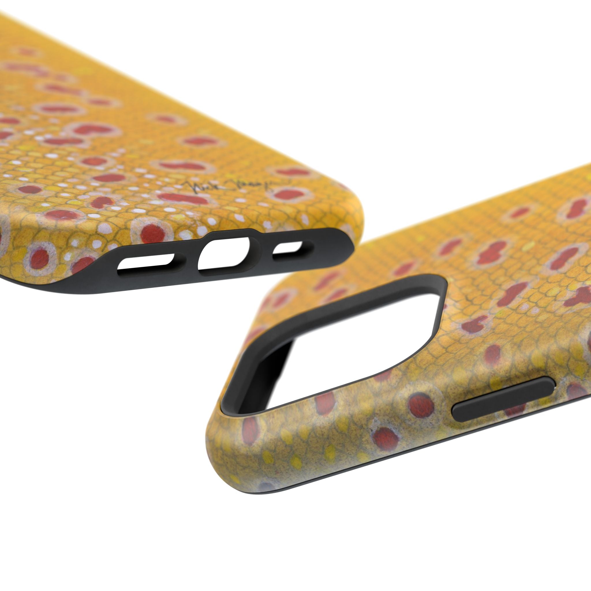 Brown Trout 3 Skin MagSafe iPhone Case