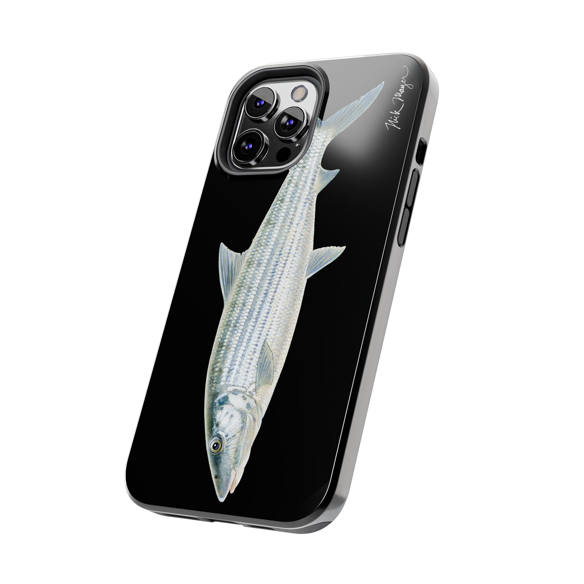 Bonefish Black Phone Case (iPhone)