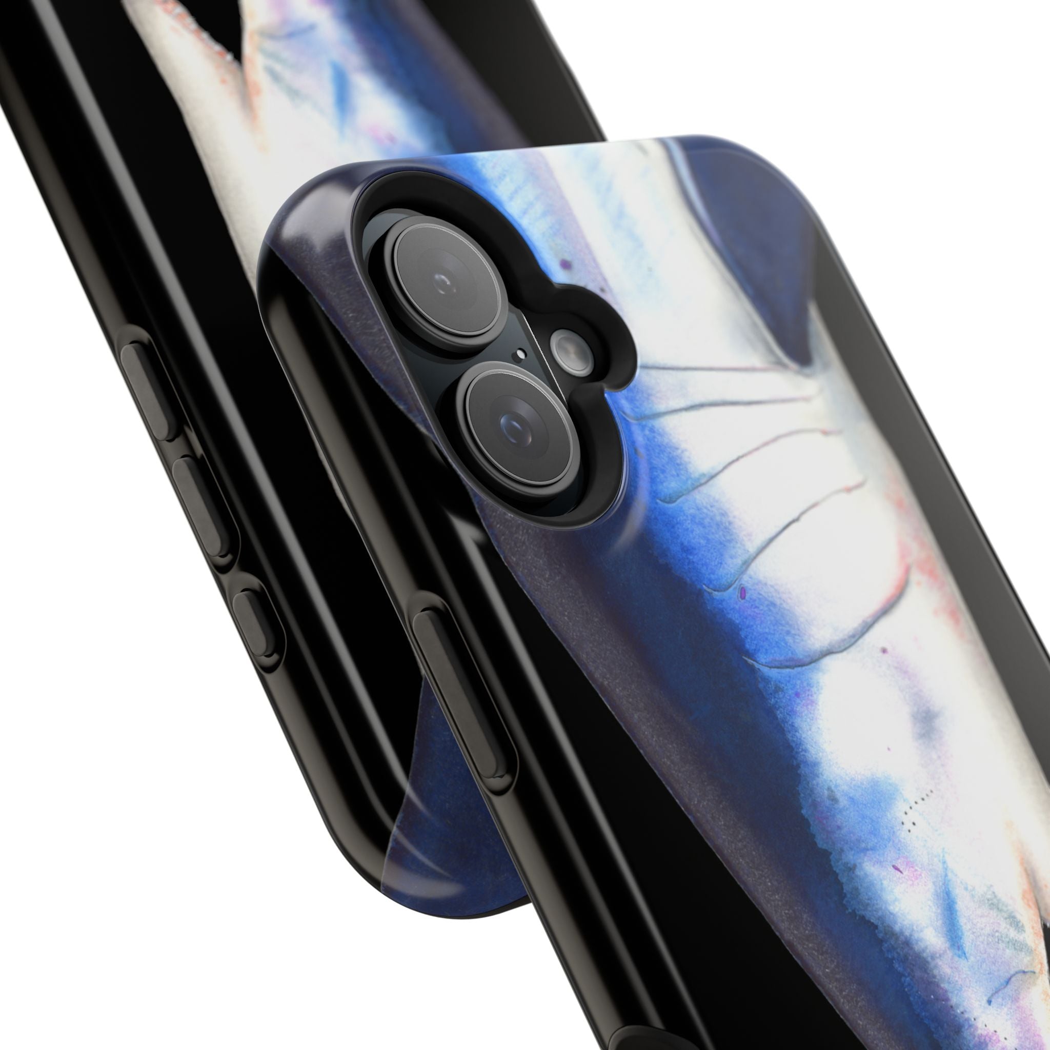 Mako Shark Face MagSafe Black iPhone Case