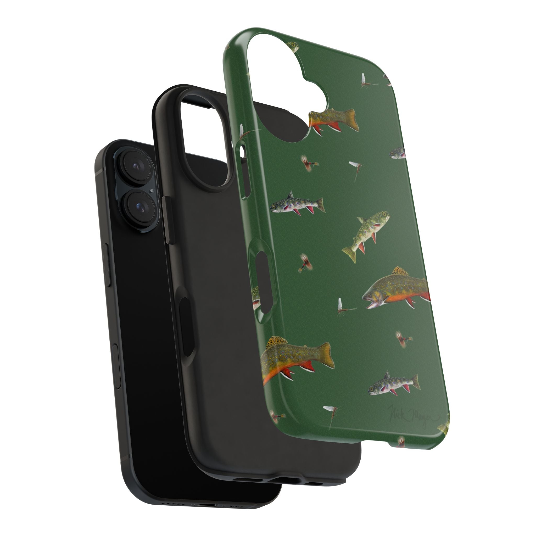 Trout and Flies Phone Case (iPhone)