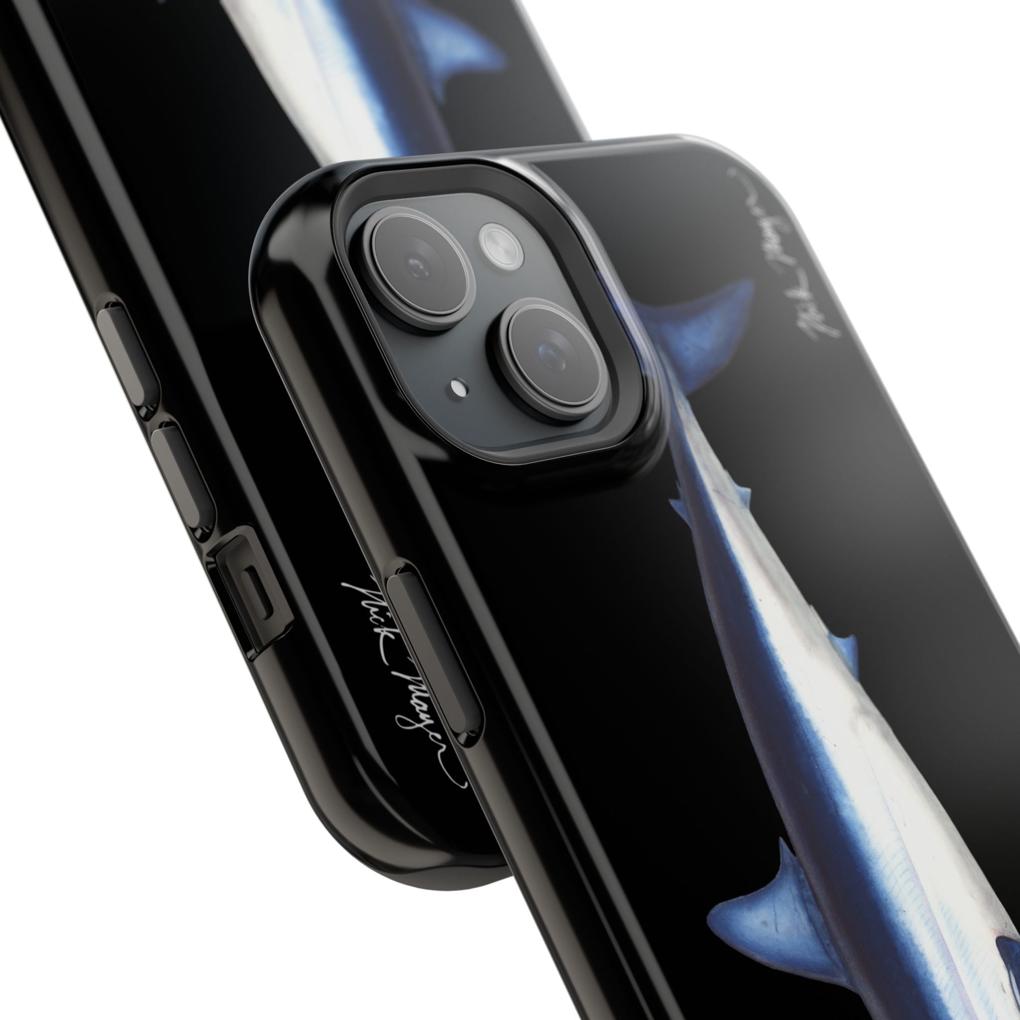 Mako Shark MagSafe Black iPhone Case