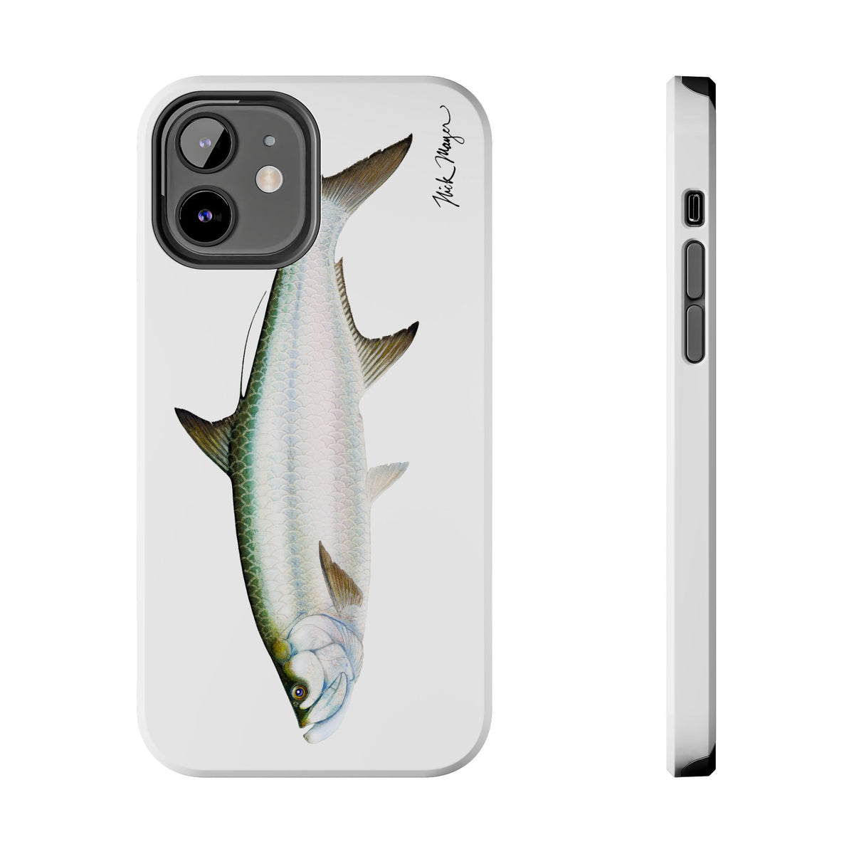 Tarpon White Phone Case (iPhone) Printify