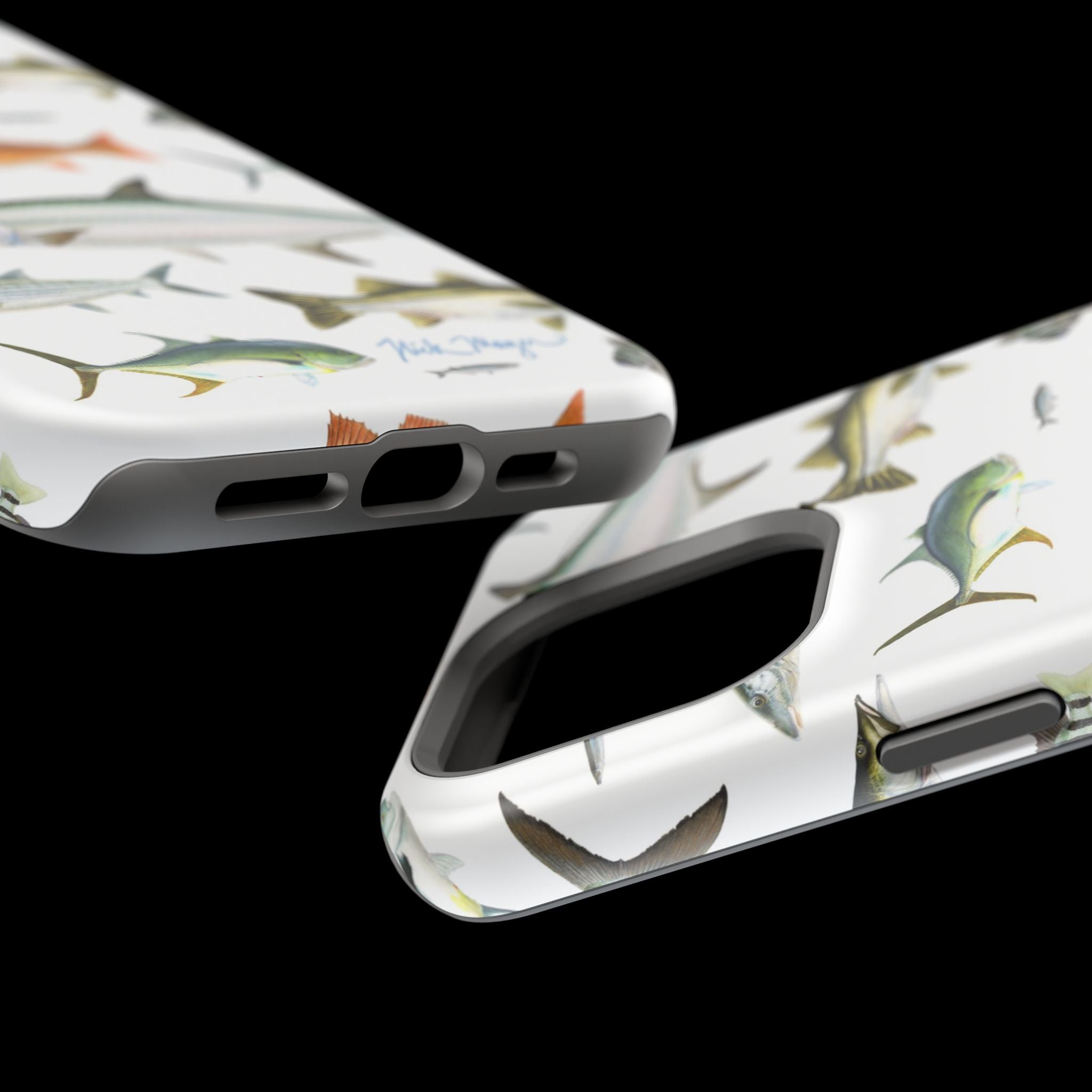 Southern Fish White MagSafe iPhone Case