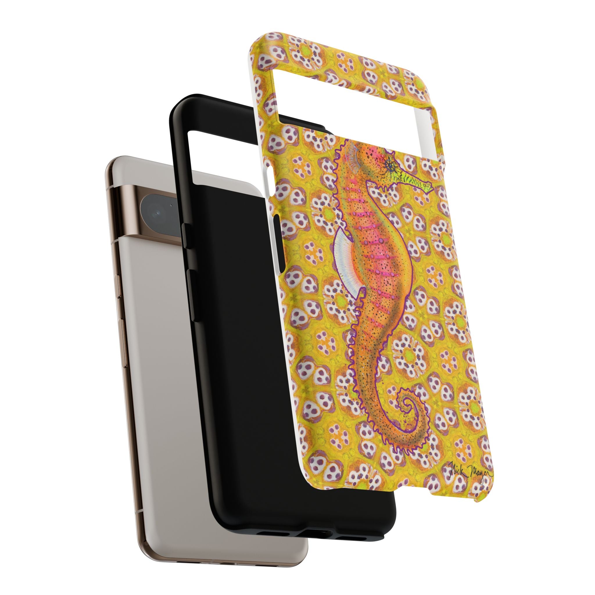 Psychedelic Seahorse Phone Case (Samsung) Printify