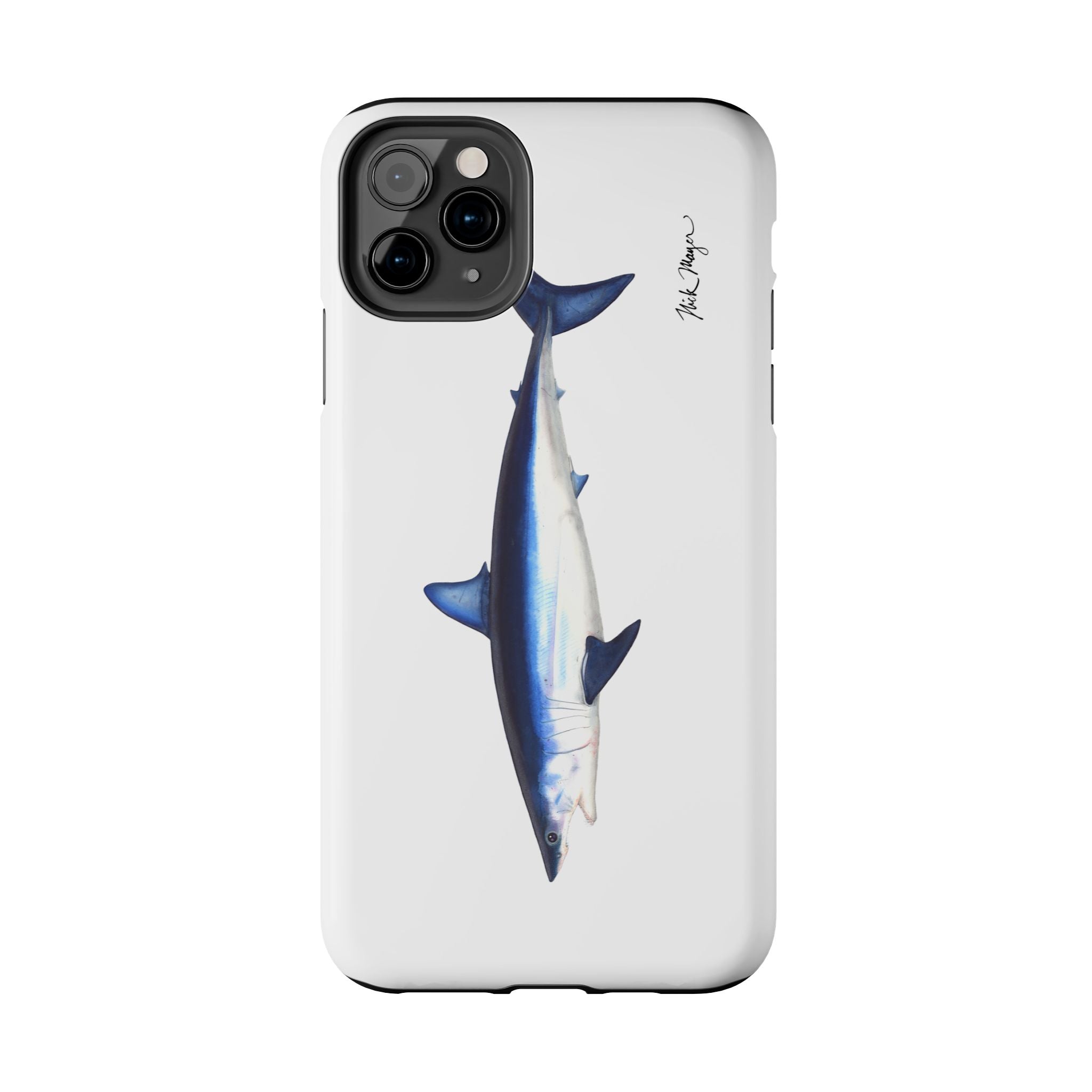 Mako Shark White Phone Case (iPhone)