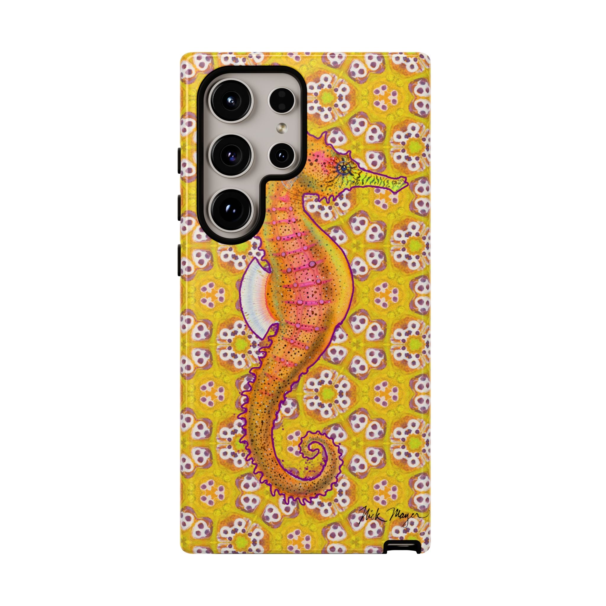 Psychedelic Seahorse Phone Case (Samsung) Printify