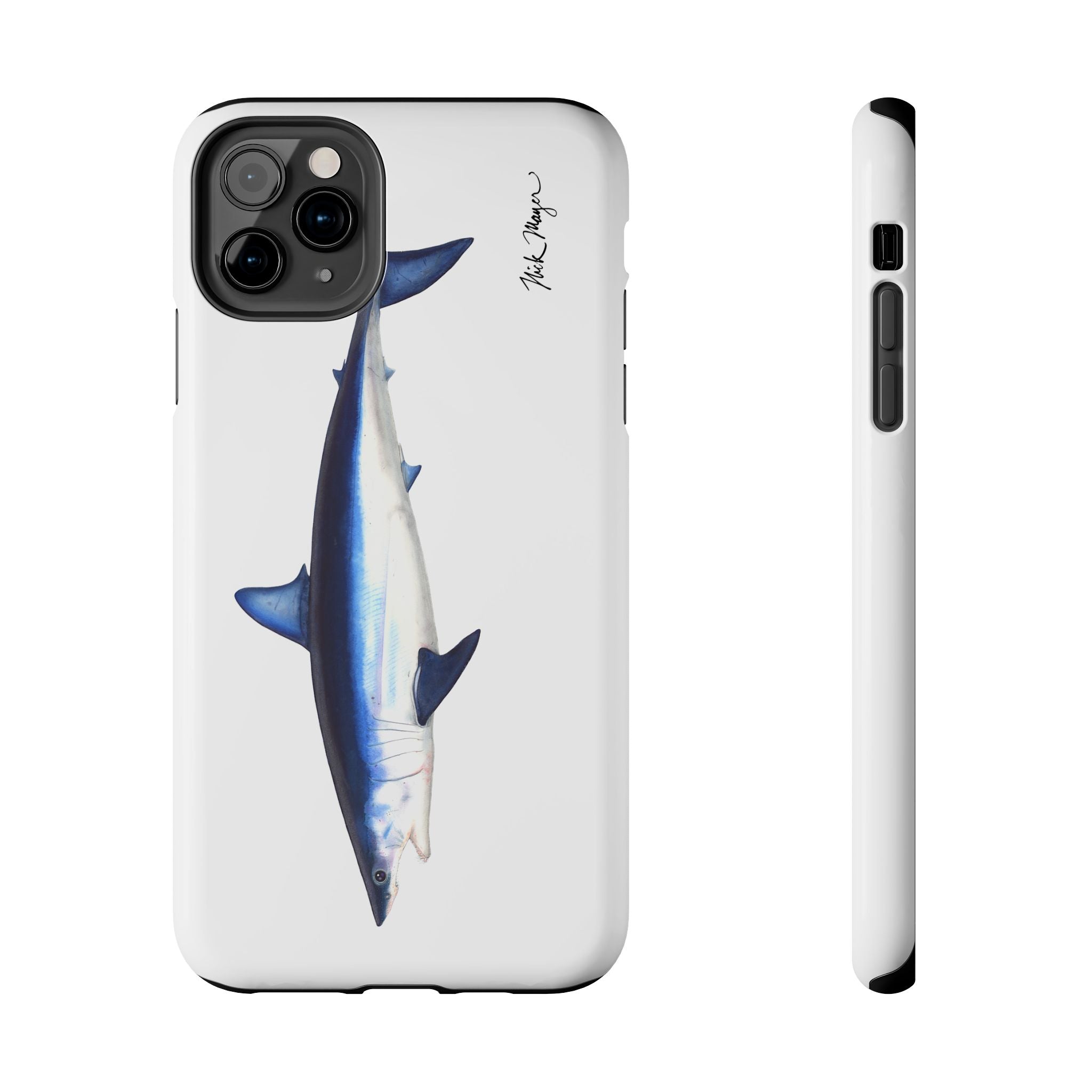 Mako Shark White Phone Case (iPhone)