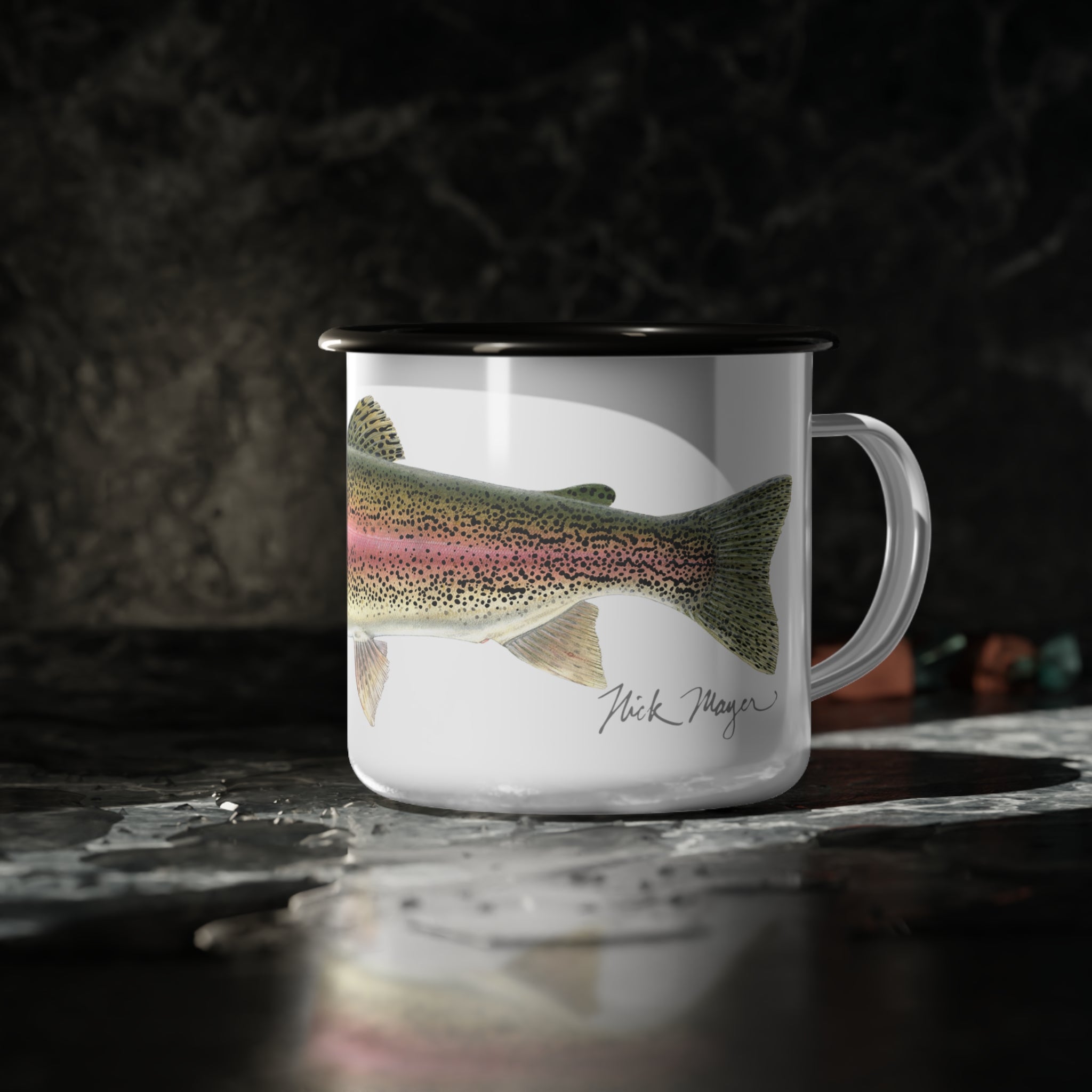 Rainbow Trout Mini Camp Mug