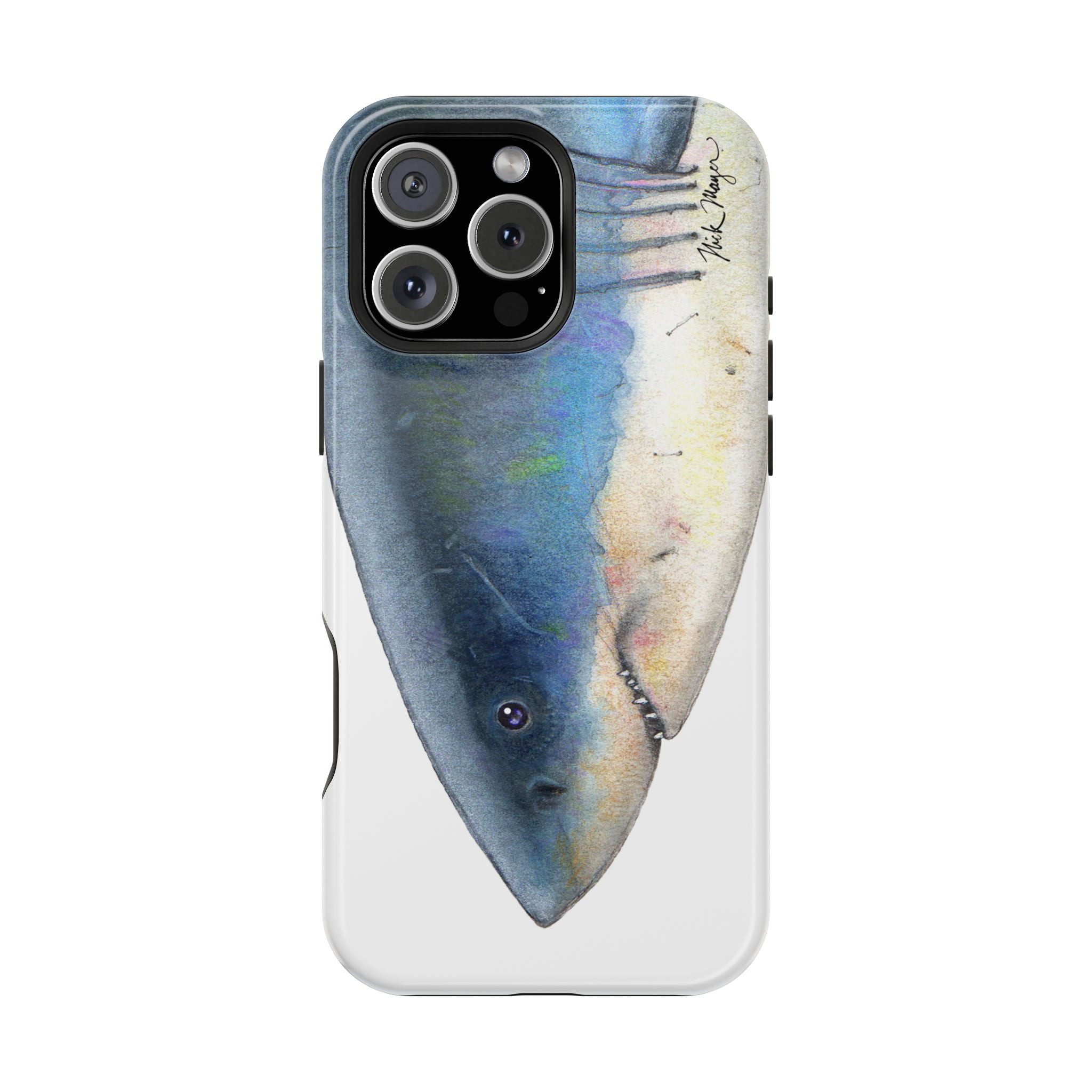 Great White Shark Face MagSafe iPhone Case