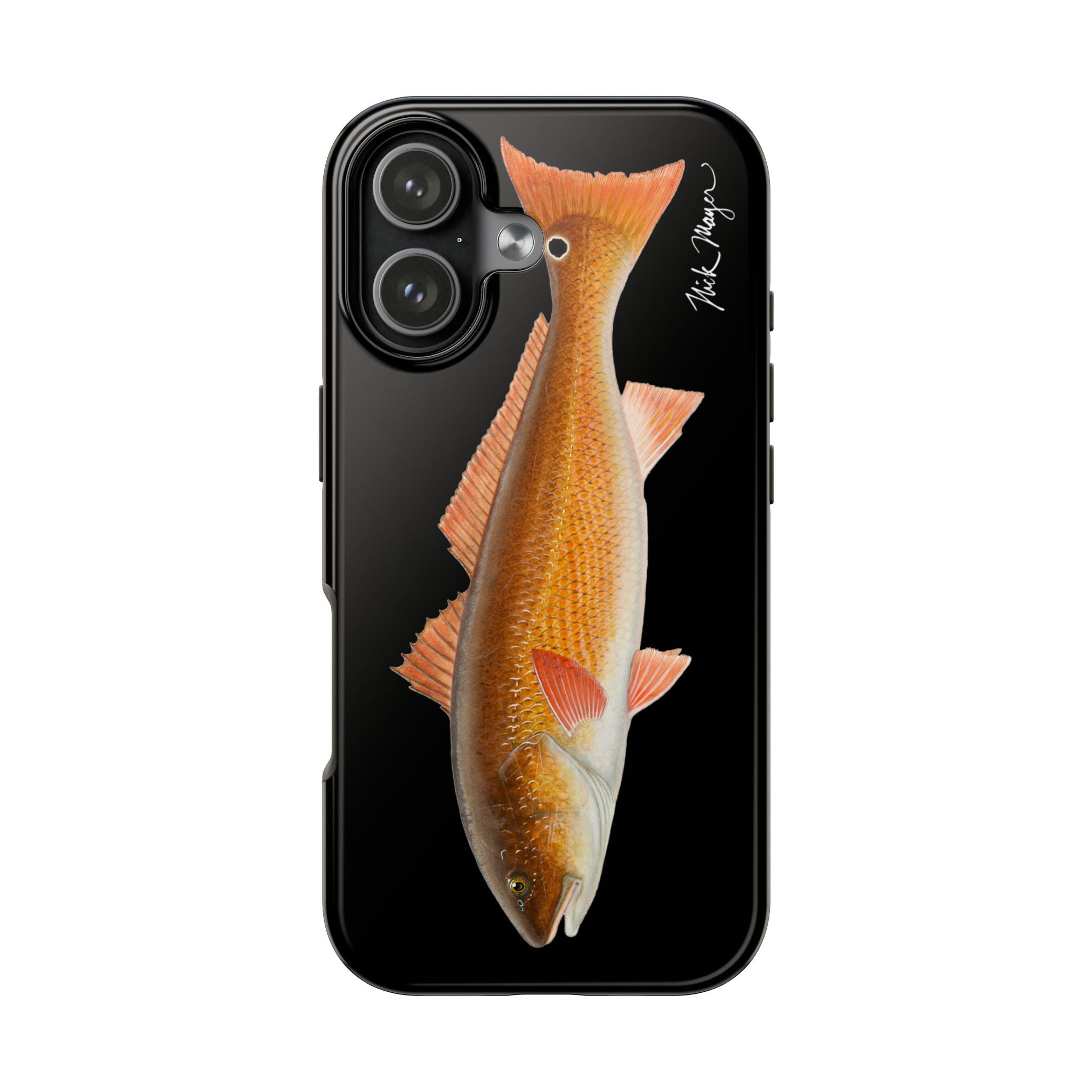Redfish Black Phone Case (iPhone)