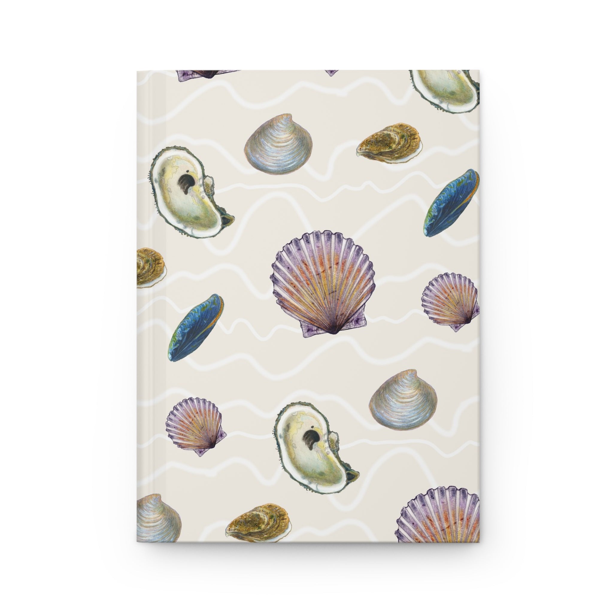 Seashells Hardcover Journal/ Notebook