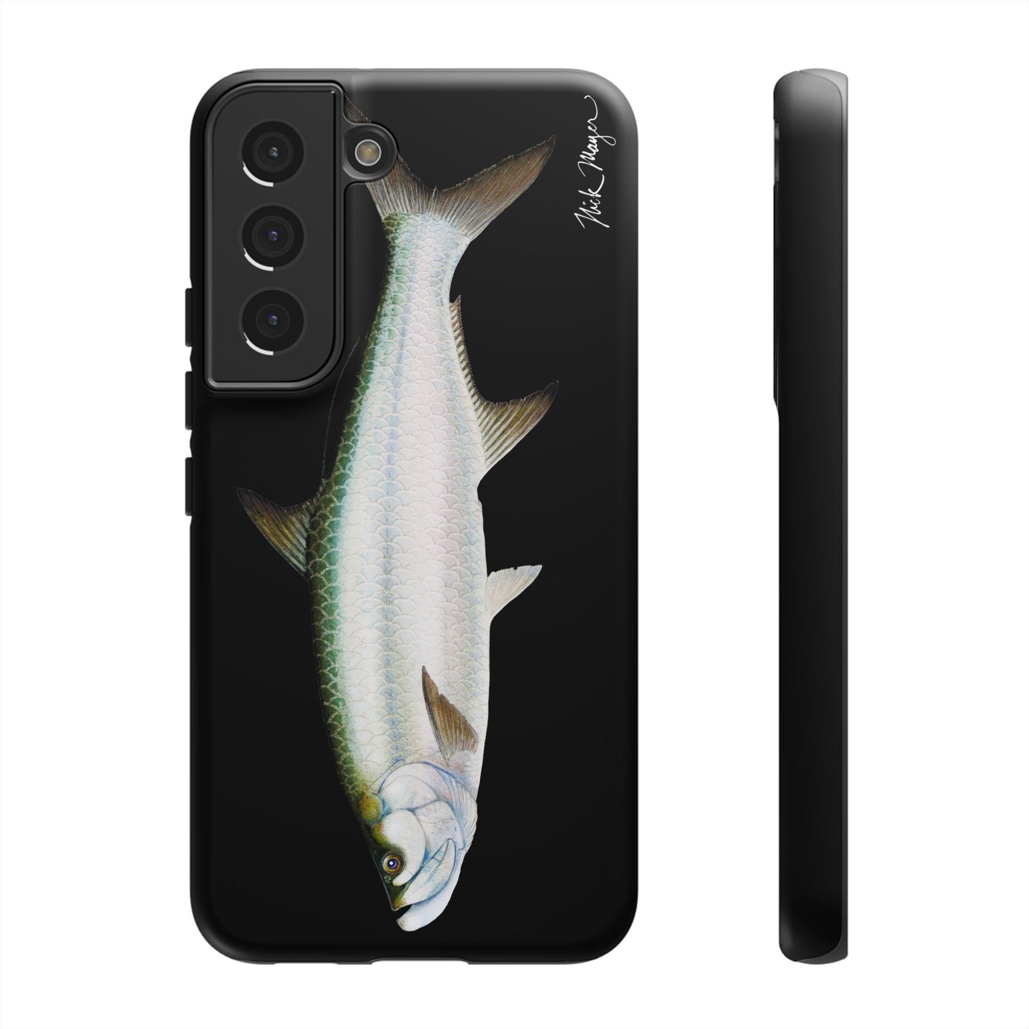 Tarpon Black Phone Case (Samsung) Printify