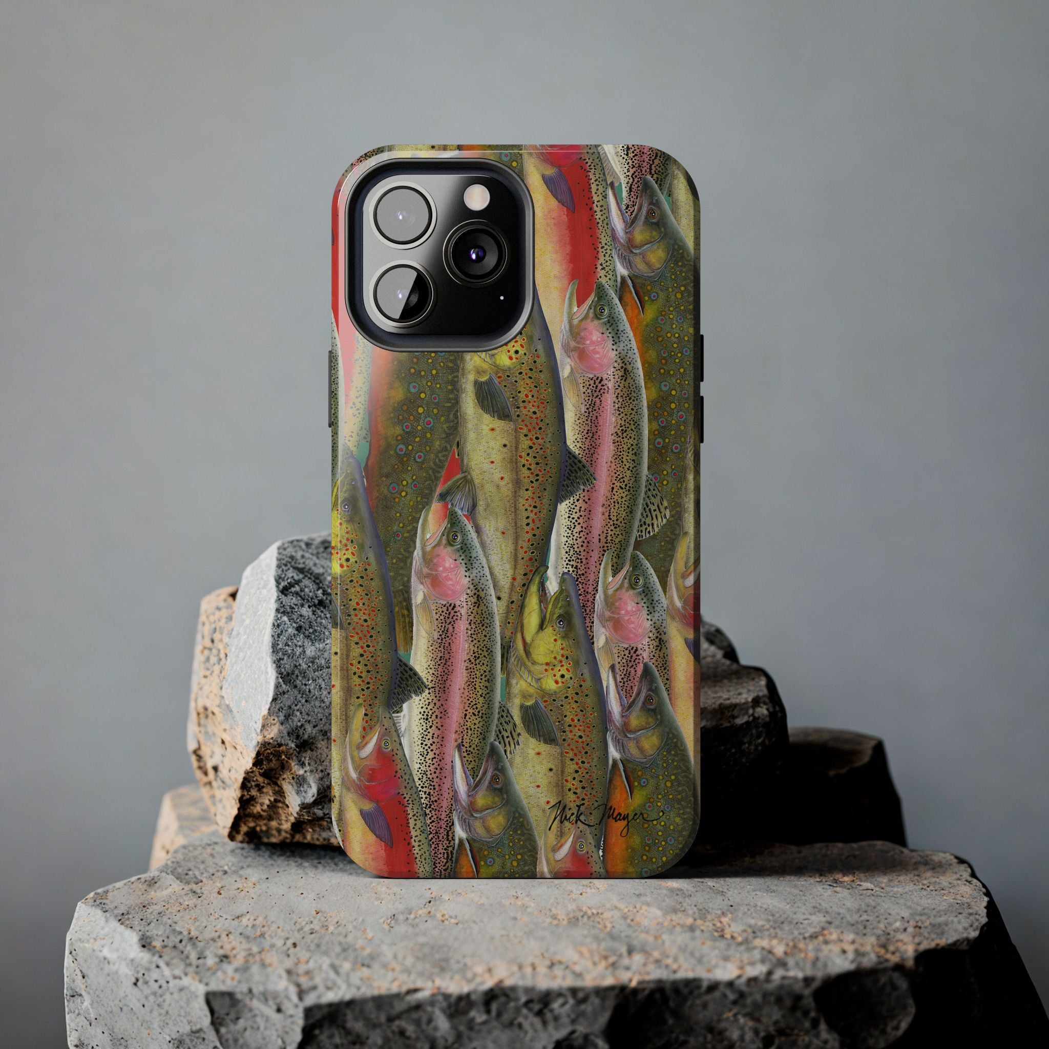 Trout Angler Phone Case (iPhone)